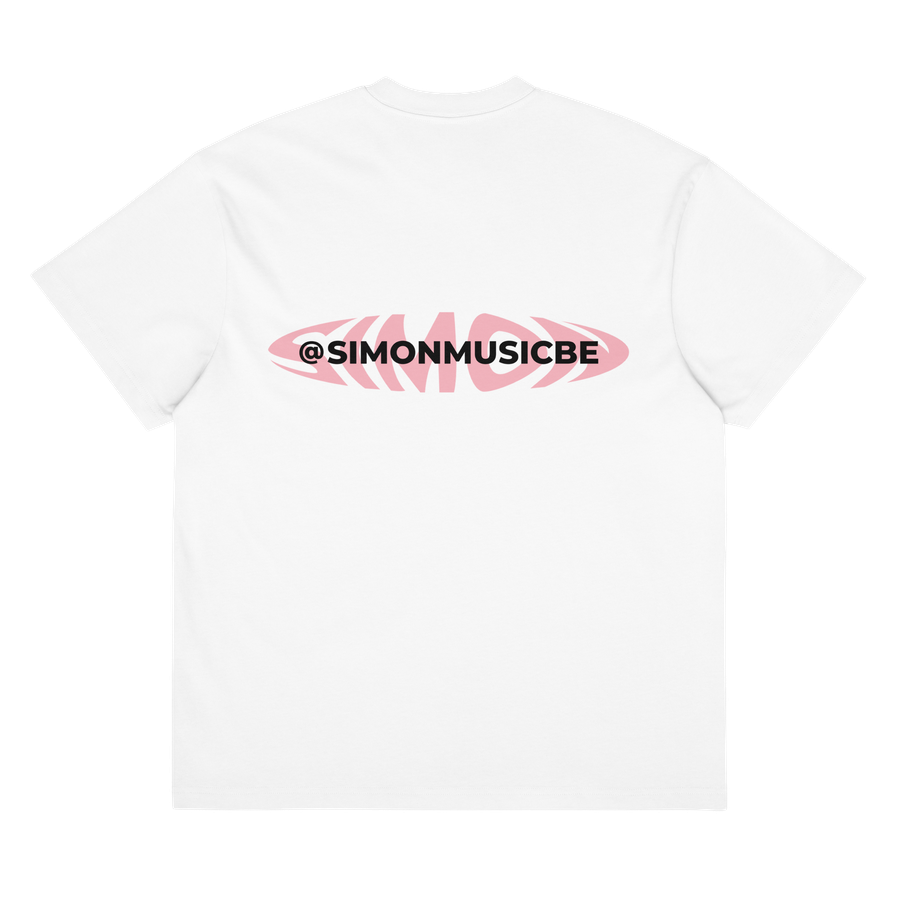SIMÒN pink t-shirt back